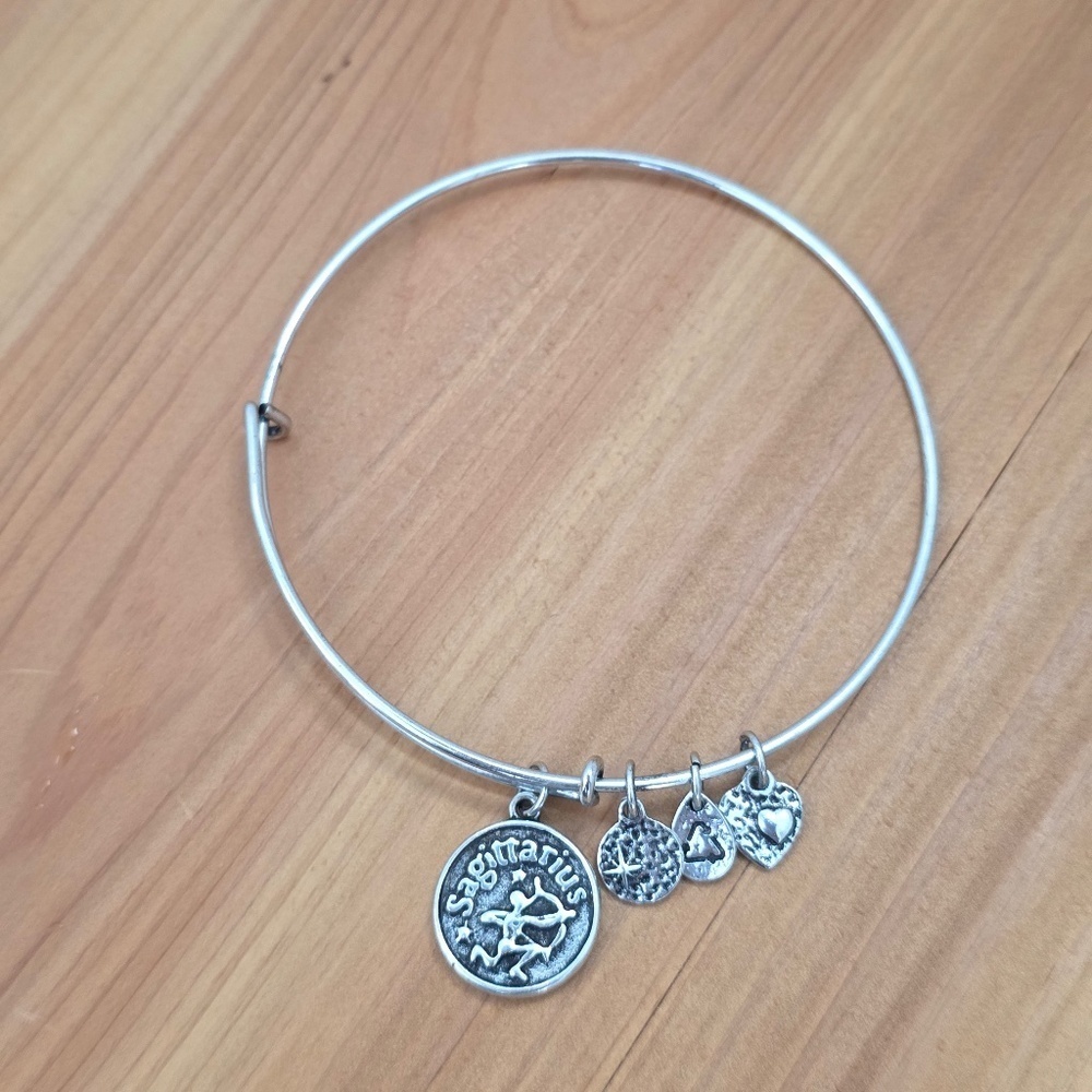 Silver Sagittarius Bracelet
